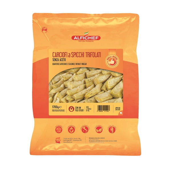 ARTICSÓKA NEGYEDELT FŰSZEREZETT OLAJBAN ASZEPTIKUS TASAKOS 1600 G