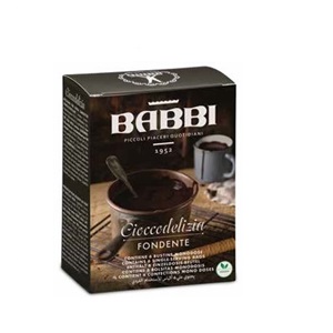 BABBI CIOCCODELIZIA FORRÓ CSOKOLÁDÉ POR ÉTCSOKOLÁDÉ VEGÁN 6 DB