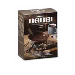 BABBI CIOCCODELIZIA FORRÓ CSOKOLÁDÉ POR KLASSZIKUS 6 DB