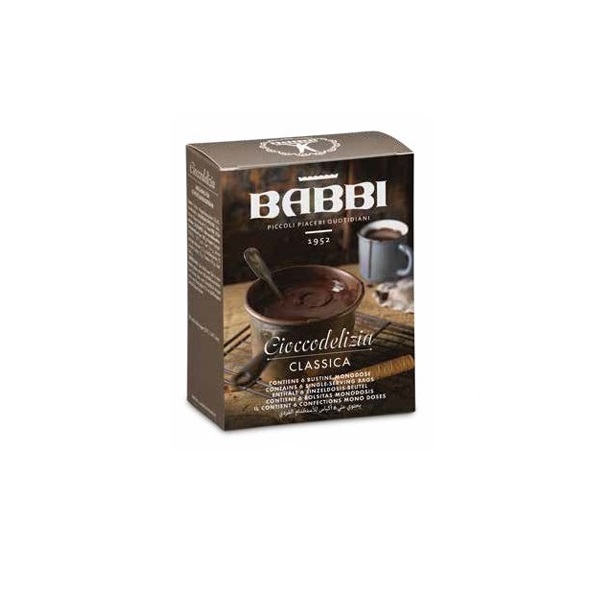 BABBI CIOCCODELIZIA FORRÓ CSOKOLÁDÉ POR KLASSZIKUS 6 DB