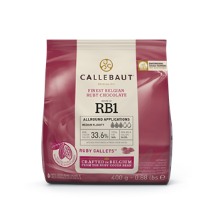 CALLEBAUT RB2 RUBY TEJCSOKOLÁDÉ 400 G