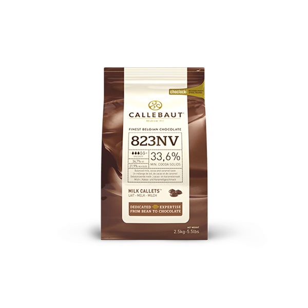 CALLEBAUT TEJCSOKOLÁDÉ 33,6% 823NV-T70 2,5 KG