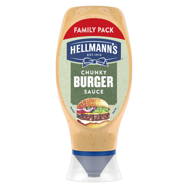CHUNKY BURGER SZÓSZ XL HELLMANN`S 434 G