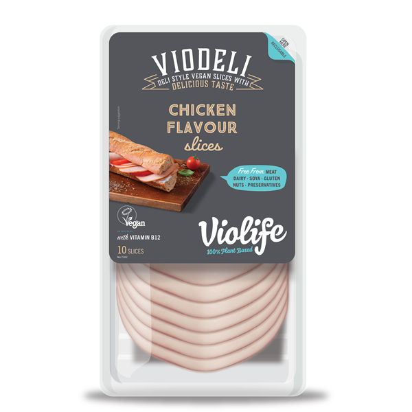 CSIRKE ÍZŰ KÉSZÍTMÉNY SZELETELT VIOLIFE VEGÁN 100 G