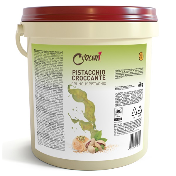CSM CREAMI ROPPANÓS PISZTÁCIA KRÉMTÖLTELÉK 13% 6 KG
