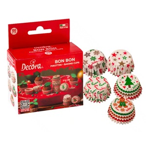 DECORA KAPSZLI BONBON KARÁCSONYI KICSI 27*17 MM 100 DB/CS