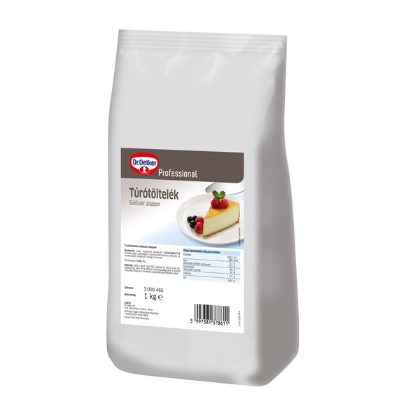 DR.OETKER TÚRÓTÖLTELÉK SÜTŐSZER 1 KG