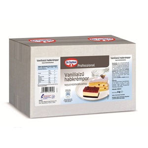 DR.OETKER VANÍLIA HABKRÉMPOR TEJSZÍNTÖLTELÉKEKHEZ 4 KG