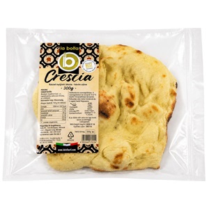 ELŐSÜTÖTT CRESCIA OLASZ LAPOSKENYÉR 300 G 10 DB/#