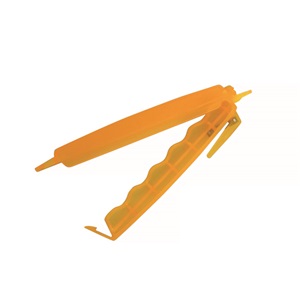 ESZKÖZ CSOMAGZÁRÓ CSIPESZ KLIP NARANCS 12 CM 6 DB 391900 IMP.