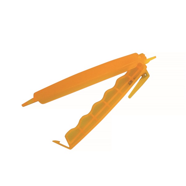 ESZKÖZ CSOMAGZÁRÓ CSIPESZ KLIP NARANCS 12 CM 6 DB 391900 IMP.