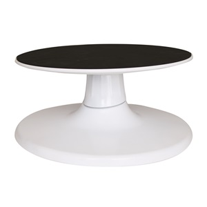 ESZKÖZ TORTATARTÓ ÁLLVÁNY FORGATHATÓ, DÖNTHETŐ FEHÉR 30 CM 227220 IMP.