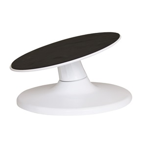 ESZKÖZ TORTATARTÓ ÁLLVÁNY FORGATHATÓ, DÖNTHETŐ FEHÉR 30 CM 227220 IMP.