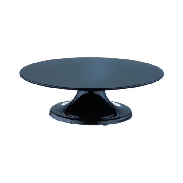 ESZKÖZ TORTATARTÓ ÁLLVÁNY FORGATHATÓ FEKETE 32 CM 227128 IMP.