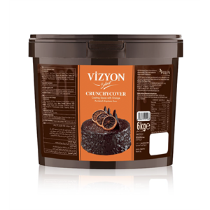 MB ÉTCSOKOLÁDÉ ÍZŰ BEVONÓ (NARANCS ÍZŰ KARAMELL DARABOKKAL) VIZYON 6 KG