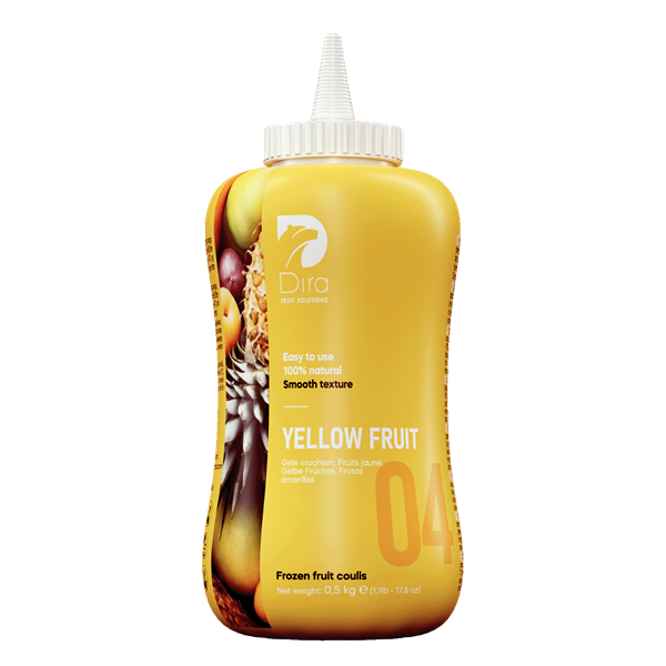 FAGY. GYÜMÖLCSSZÓSZ SÁRGA COULIS 500 G