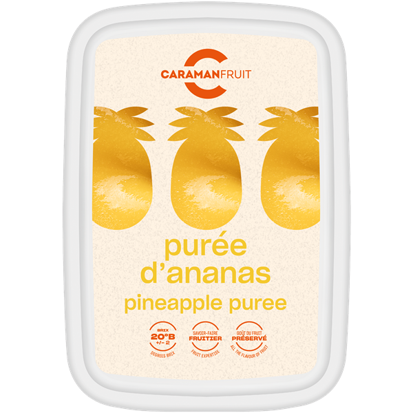 FAGYASZTOTT PÜRÉ ANANÁSZ 91% CARAMAN 1 KG