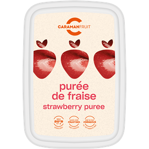 FAGY. PÜRÉ EPER 85,6% CARAMAN 1 KG