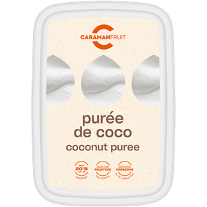 FAGYASZTOTT PÜRÉ KÓKUSZ 84,2% CARAMAN 1 KG