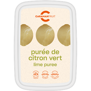 FAGYASZTOTT PÜRÉ LIME 93,4% CARAMAN 1 KG
