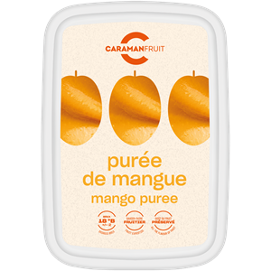 FAGYASZTOTT PÜRÉ MANGÓ 100% CARAMAN 1 KG