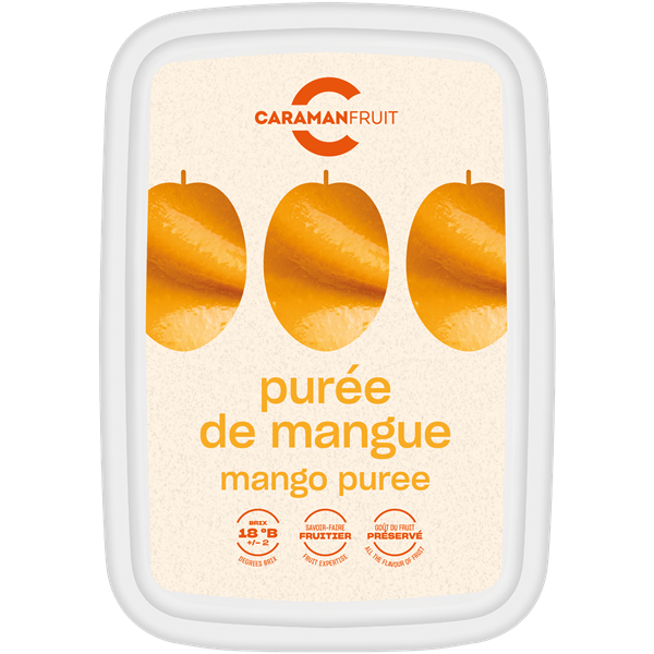 FAGYASZTOTT PÜRÉ MANGÓ 100% CARAMAN 1 KG