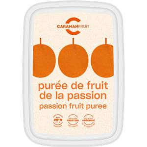 FAGYASZTOTT PÜRÉ MARACUJA (PASSION FRUIT) 84,3% CARAMAN 1 KG 