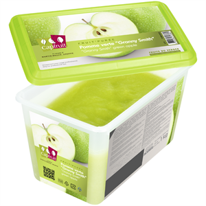 FAGYASZTOTT PÜRÉ ZÖLDALMA 99,7% CAPFRUIT 1 KG