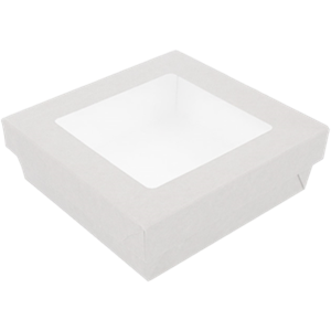 GARCIA DE POU TORTADOBOZ ABLAKOS FEHÉR 14*14*5 CM IMP. 25 DB/CS