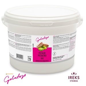 GELATOP PASZTA DD PISZTÁCIA 100 3 KG