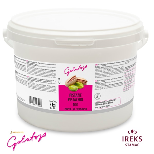 GELATOP PASZTA DD PISZTÁCIA 100 3 KG
