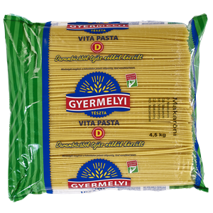 GYERMELYI VITA PASTA MAKARÓNI 10 KG