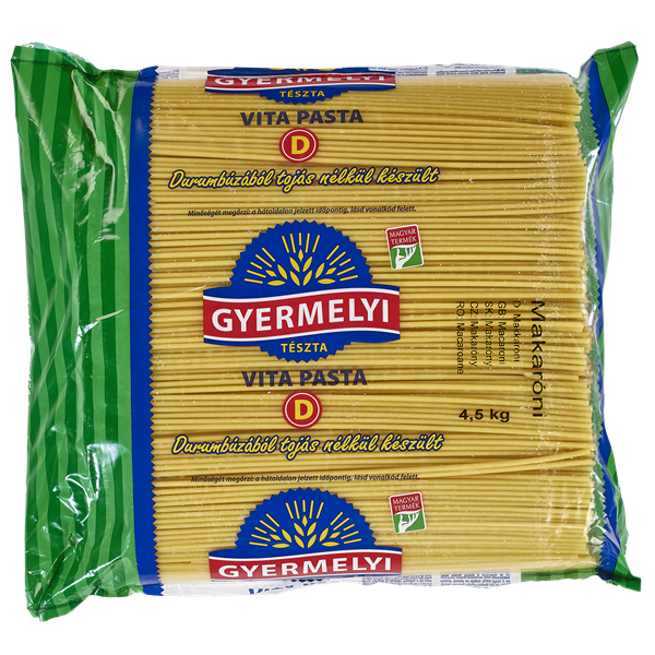 GYERMELYI VITA PASTA MAKARÓNI 10 KG