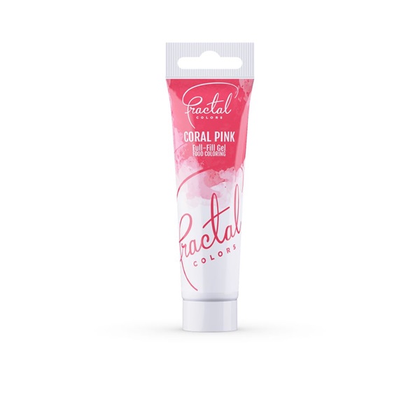 GYERTYAKOVÁCS FESTÉK PASZTA CORAL PINK/KORALL RÓZSASZÍN FRACTAL 30 G