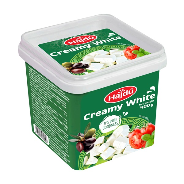 HAJDÚ KRÉMFEHÉR 400 G