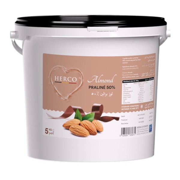 HF MANDULÁS PRALINÉ TÖLTELÉK 50% 5 KG