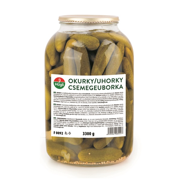 HÜGLI CSEMEGE UBORKA 3,3 KG