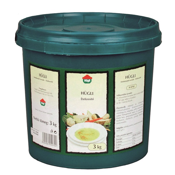 HÜGLI ÉTELÍZESÍTŐ SÓ ÉS ÍZFOKOZÓ NÉLKÜL 3 KG