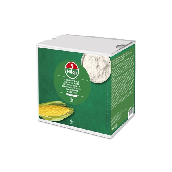 HÜGLI KUKORICAKEMÉNYÍTŐ 3*400 G 1,2 KG