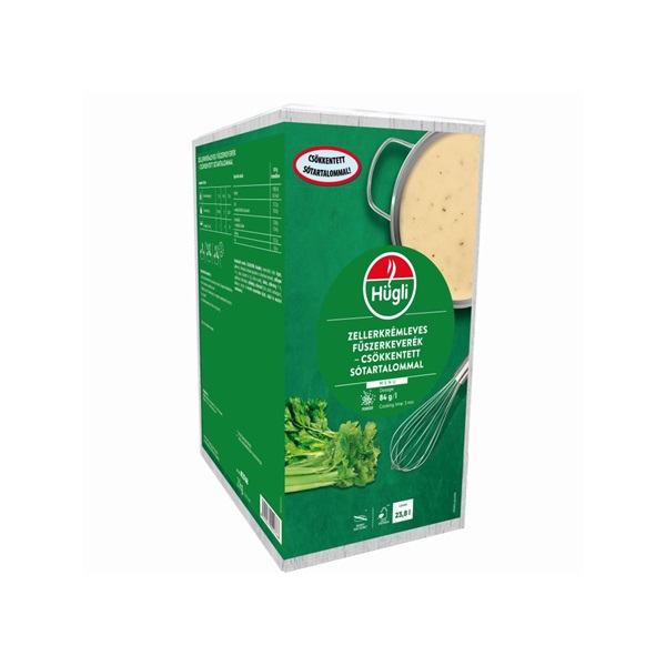 HÜGLI ZELLERKRÉMLEVES CSÖKKENTETT SÓTARTALMÚ 2 KG
