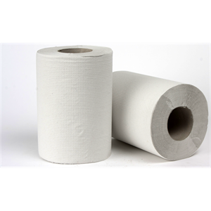 KÉZTÖRLŐ GURIGÁS 2 RÉTEGŰ 14 CM CELLULÓZ MIDI 12 DB/CS