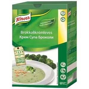 KNORR BROKKOLI KRÉMLEVES 2 KG