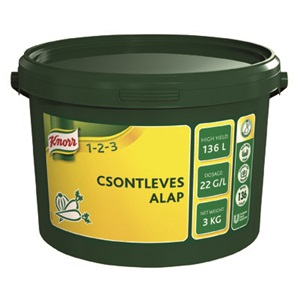 KNORR CSONTLEVES ALAP CSÖKKENTETT SÓTARTALMÚ 3 KG