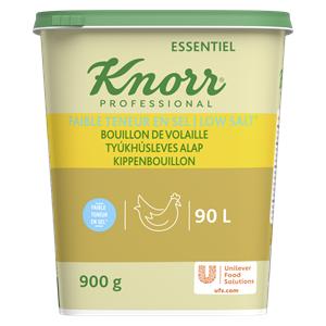 KNORR TYÚKHÚSLEVES ALAP SÓSZEGÉNY LAKTÓZ -ÉS GLUTÉNMENTES 900 G
