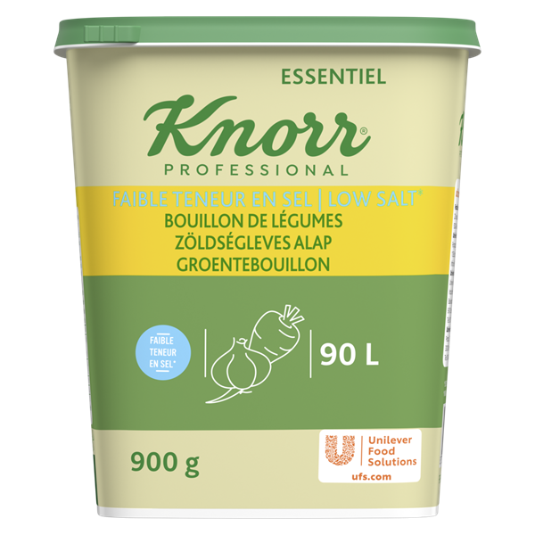 KNORR ZÖLDSÉGLEVES ALAP SÓSZEGÉNY LAKTÓZ -ÉS GLUTÉNMENTES 900 G