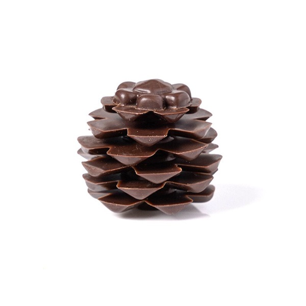 LEMAN ÉTCSOKOLÁDÉ TOBOZ 3D 1012065 2,5*2,8 CM 24 DB