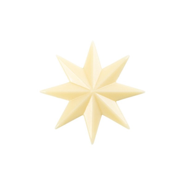 LEMAN FEHÉRCSOKOLÁDÉ CSILLAG 2015537 4,4 CM 120 DB