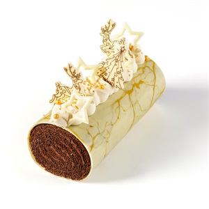 LEMAN FEHÉRCSOKOLÁDÉ CSILLAG KERET FEHÉR 1015861/1015661 4 CM 220 DB