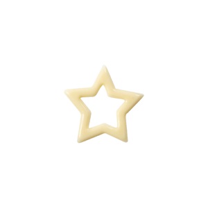 LEMAN FEHÉRCSOKOLÁDÉ CSILLAG KERET FEHÉR 1015861/1015661 4 CM 220 DB