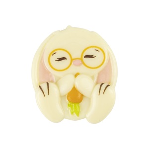 LEMAN FEHÉRCSOKOLÁDÉ NYÚL SZEMÜVEGES 2069988 3,6*4,1 CM 100 DB